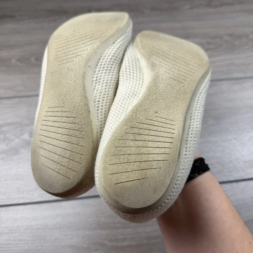 All Birds Women's Tree Breezers Slip On Ballet Flats Beige Size 9.5